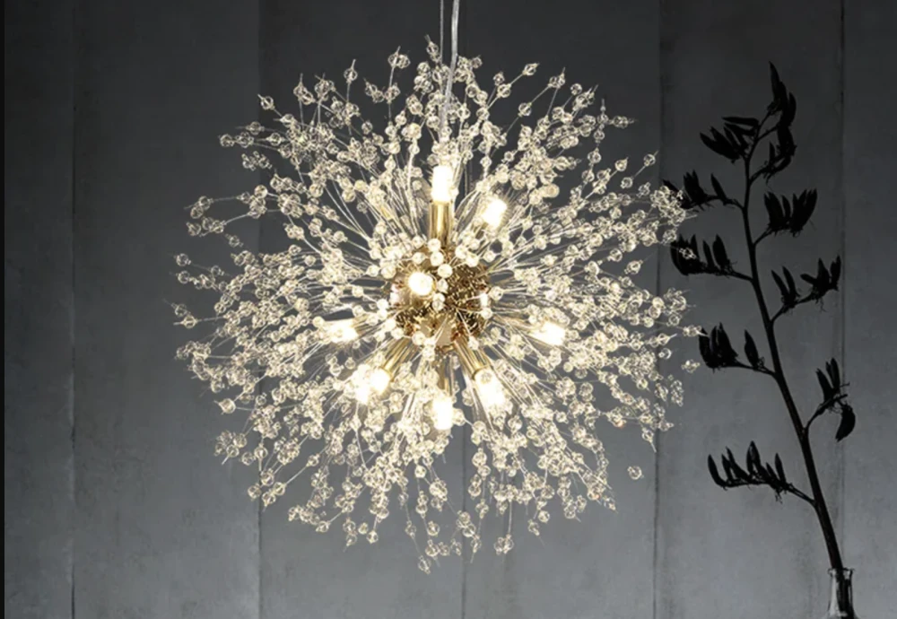 modern crystal flush mount chandelier